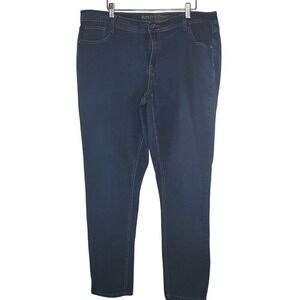 Ashley Stewart Average‎ Skinny Blue Jeans